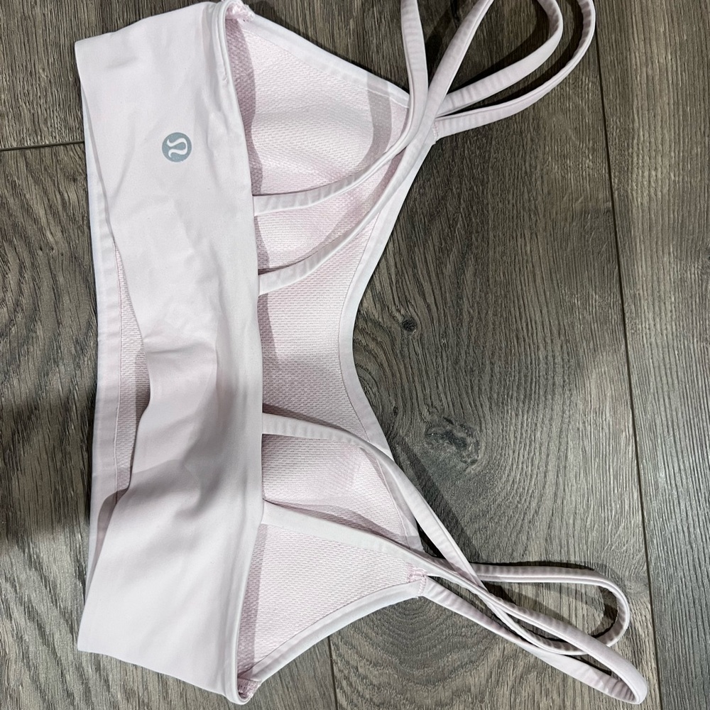 Lululemon Athletica Light Pink Sports Bra